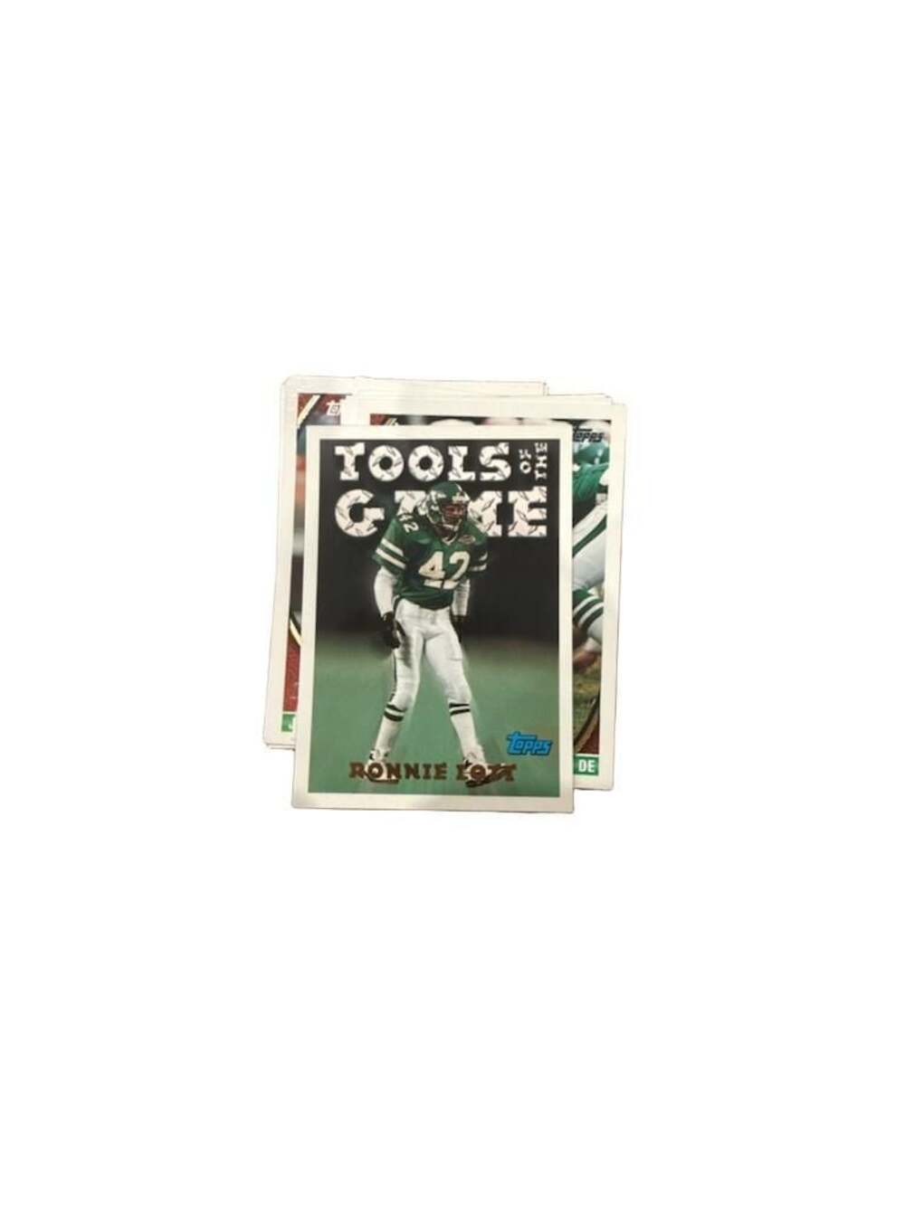 1991 Topps Football New York Jets Team Set 12 Cards